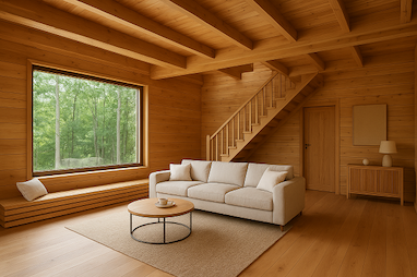 بازسازی خانه با چوب؛ راهنمای طراحی و اجرای دکور چوبی با بهترین انواع چوب ایرانی و روسی