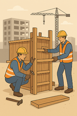 چوب برای قالب بندی: راهنمای فنی و انتخاب