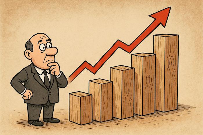 قیمت روز چوب خام تهران | نوسانات جدید